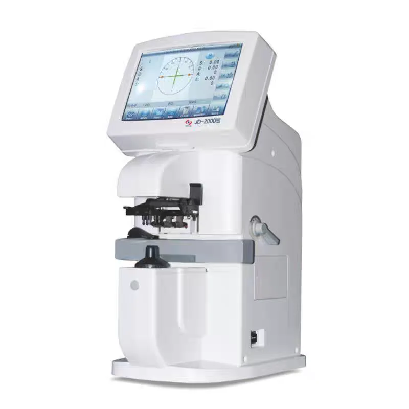 Instrumento óptico Lensmeter automático y dioptrímetro JD-2000B