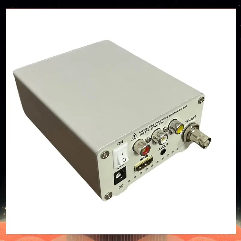 

TV-TX200 VHF/UHF Analog TV Transmitter Support HD/AV Signal Input Analog Signal Transmitter With Telescopic Antenna-TCE