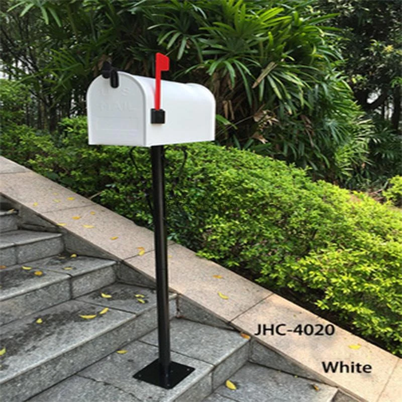 American style Security Stand Floor Mailbox Postbox Metal Anti-rust Outdoor Garden Park Suggestion Post Box Letter Box 4020