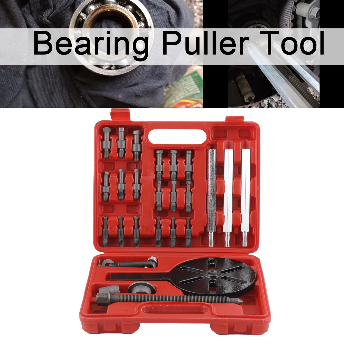 

Three-jaw Puller Bearing Extractor Removal Tool Inside Outside Bearing Puller Dedicated Universal Tool
