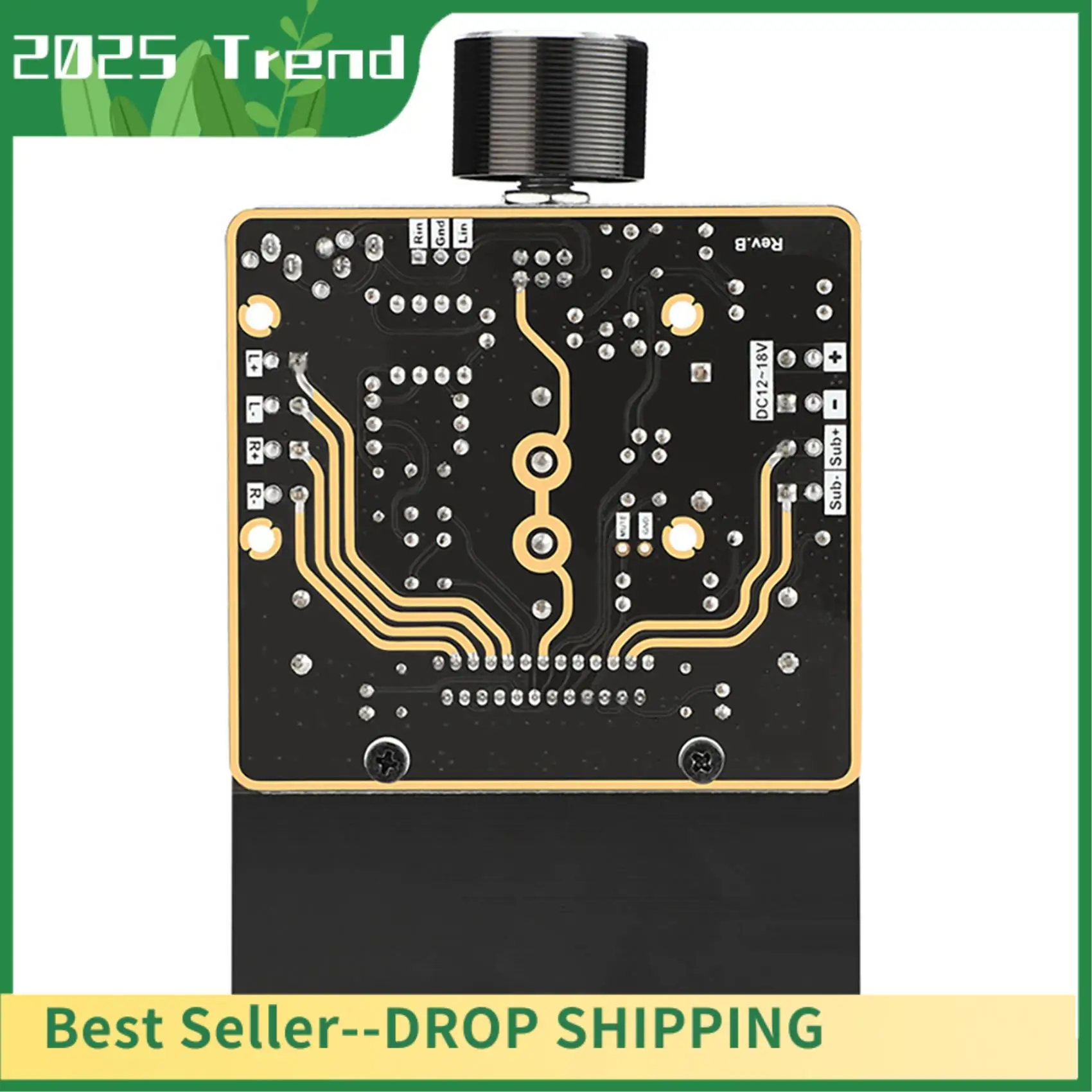 أفضل العروض LQSC TDA7850 2.1 قناة مكبر كهربائي مجلس 2X80W مع لوحة فك تشفير بلوتوث