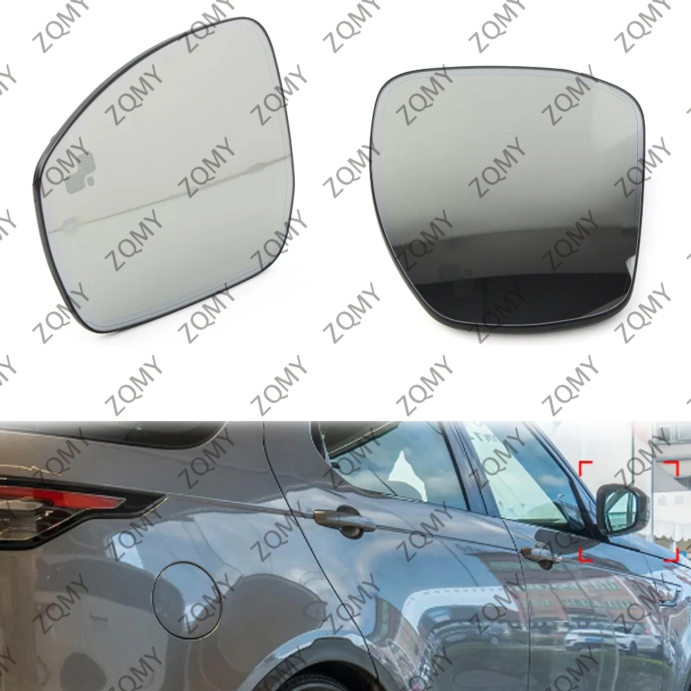 2pcs Auto Dim Heated Side Mirror Replacement With Blind Spot For Land Rover LR4 LR5 Discovery 4/5 Range Rover Vogue Sport