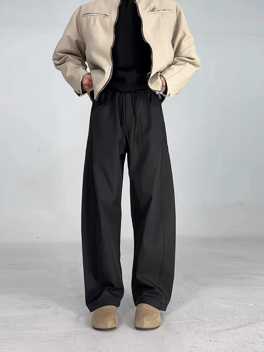 

Мужские брюки Cleanfit с флисовой подкладкой, прямого кроя, повседневные, спортивные, черные, осенне-зимние, утепленные, рабочие брюки