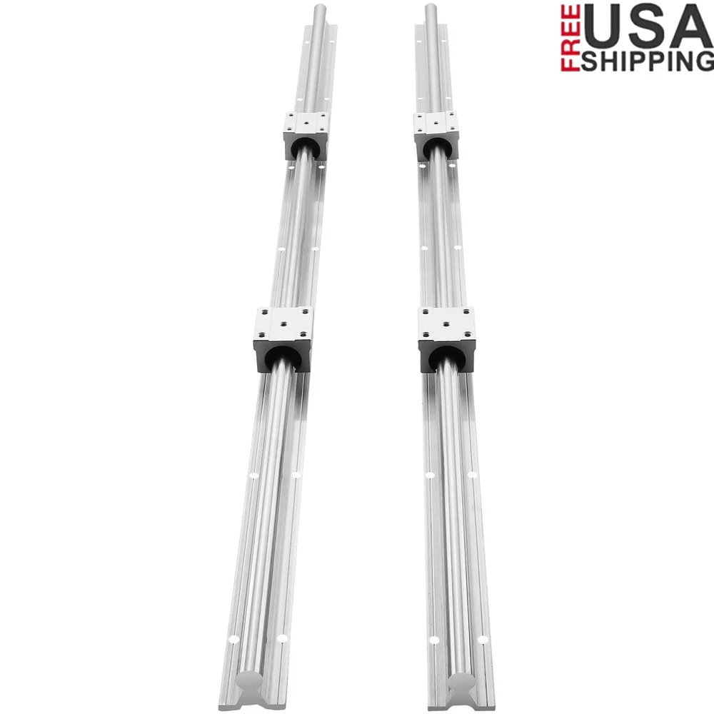 

SBR20 Linear Guide Set 800mm with Two Rails and Four SBR20UU Blocks CNC Machines and Automated Tasks