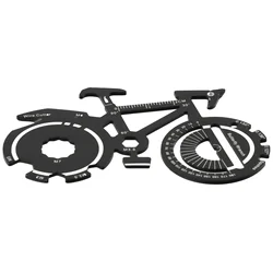 Herramienta clave de bicicleta, llavero de herramienta de Metal, Mini herramientas manuales portátiles, llavero, herramienta de bricolaje, llavero de coche, regalos para regalo de Año Nuevo