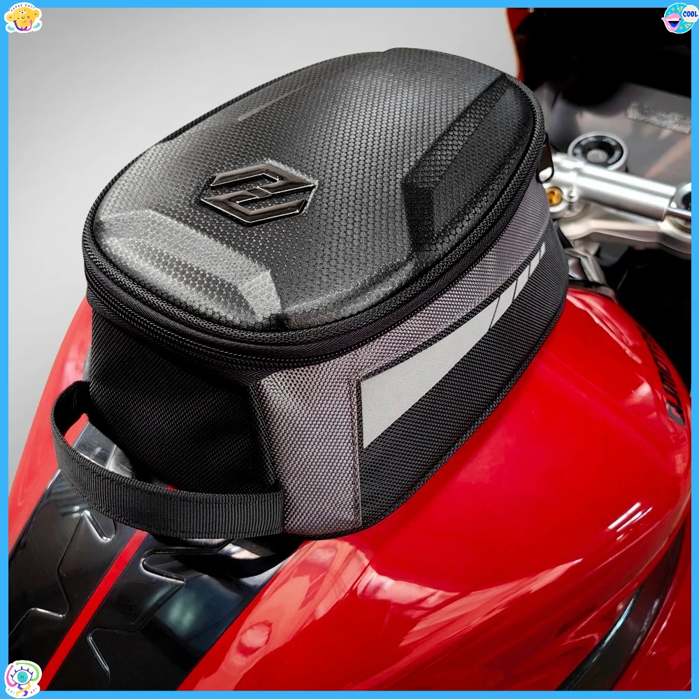 

Магнитная сумка на бак мотоцикла 4,5 л – жесткий корпус из EVA, универсальная сумка на топливный бак мотоцикла