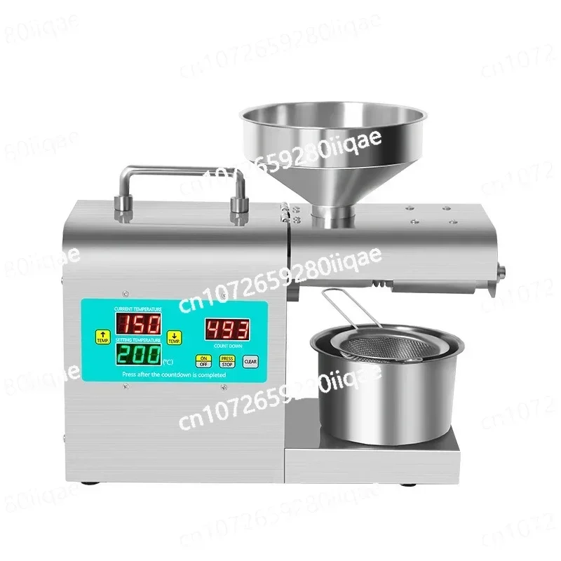 220V/110V Linseed Olive Kernel Stainless Steel Intelligent Temperature Control Oil Press  RG-311/RG-312 Hot and Cold Oil Press