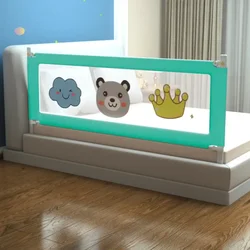 1 Pc Baby Safety Bed Barrier Children Playpen Bed Guard Bedroom Protector Kids Sleeping Rail Protective Toddler Adjustable Fence