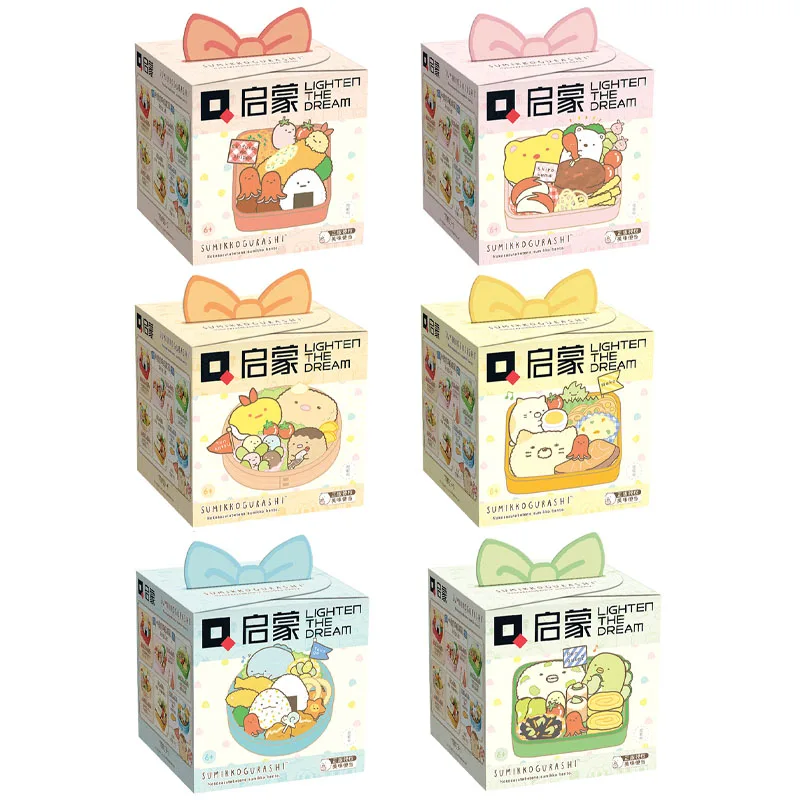 

Keeppley Sumikkogurashi Delicious Bento Series Lizard Kawaii Cartoon Assembled Building Block Toys Birthday Gift Christmas Gift