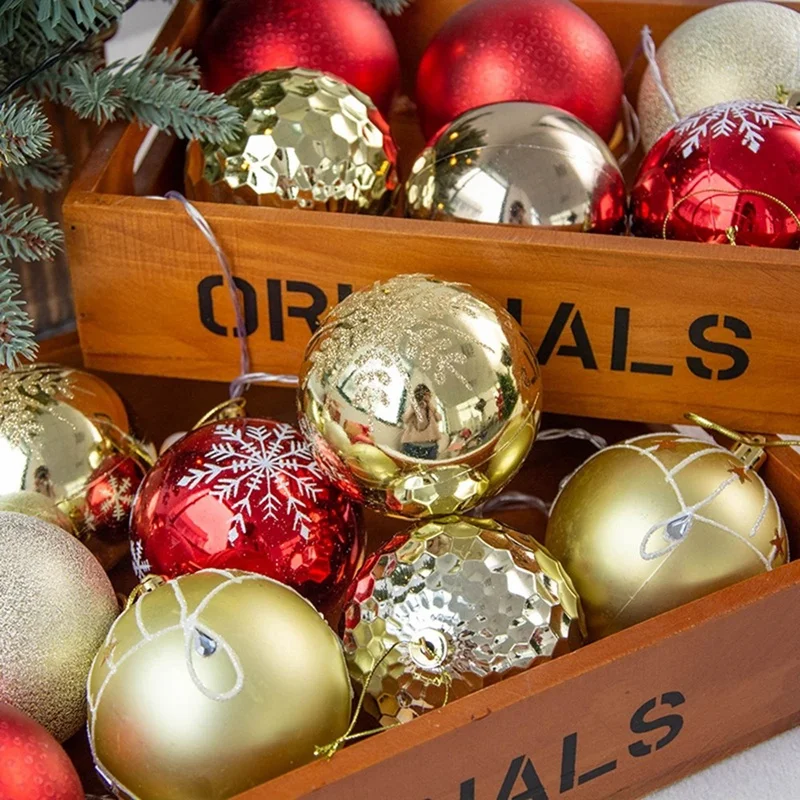 Christmas Ball Baubles Big Tree Decorations Balls Xmas Party Hanging Ornaments Christmas Decorations For New Year