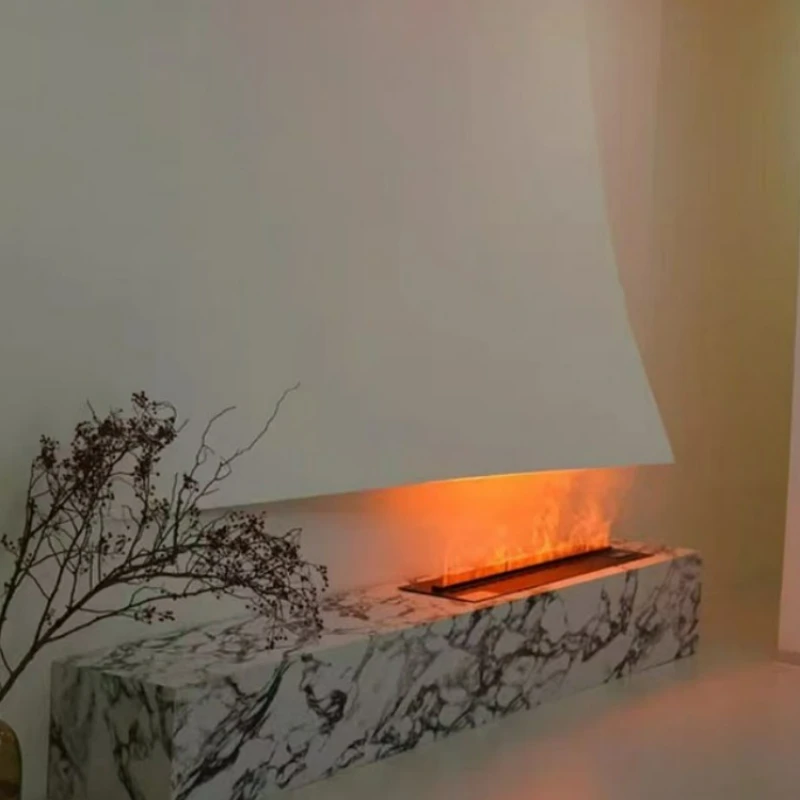 مدفأة كهربائية ذكية كامين، بدون دخان/بدون دخان، مدفأة تأثير موقد مع وسائط كريستالية، سعر منخفض، جودة عالية، بدون دخان #4
