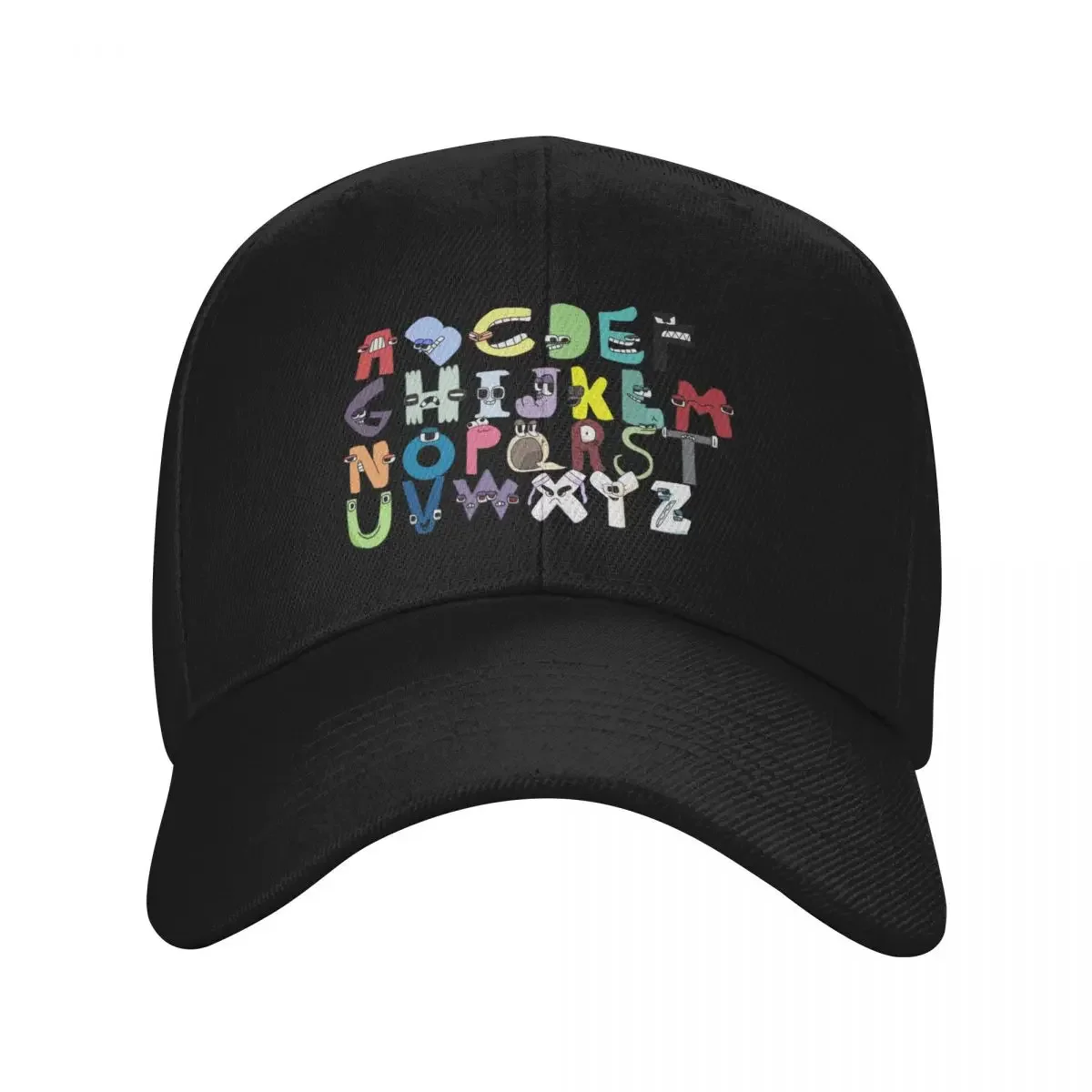 

Alphabet Lore Sticker Baseball Cap hiking hat Uv Protection Solar Hat Woman Men's