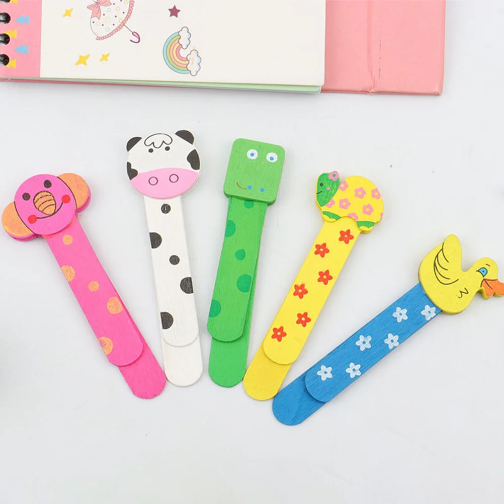 10 Pcs Scale Bookmark Marks with Scales Decorative Bookmarks for Kids Creative Stationery Funny Lovely Students Cartoon