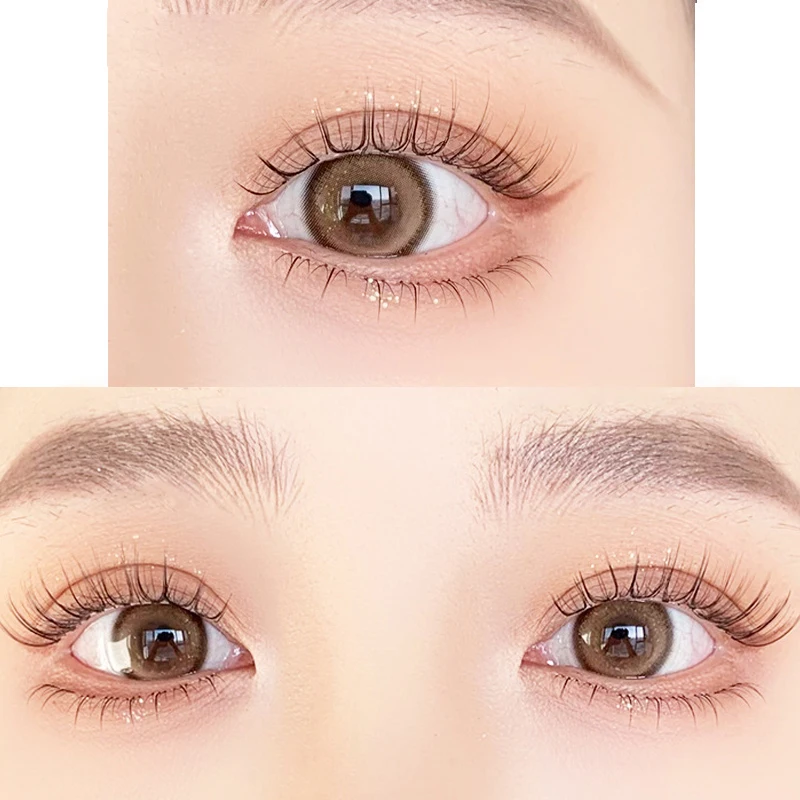 8-11mm/8-10mm Large Capacity Idol Lashes V/U Shaped Fake Lashes Natural C Curl Lash Extension Individual Lashes Eyelashes