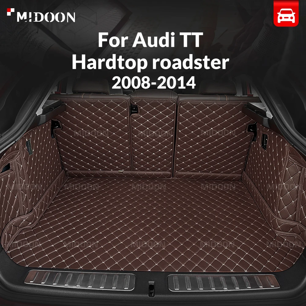 

Для Audi TT Hardtop roadster 2008-2014 полное покрытие коврик для багажника автомобильный антигрязный коврик протектор грузовой подкладки аксессуары для интерьера