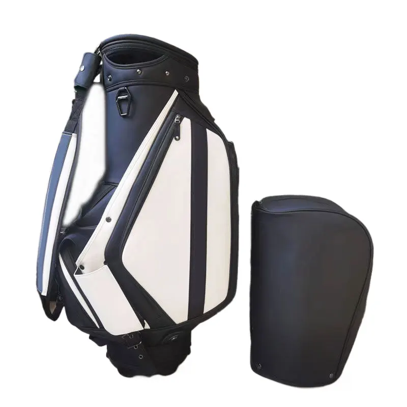 Professional Golf Stand Bags Standard Waterproof PU Travel Sport Package Large Capacitytraining Accessory