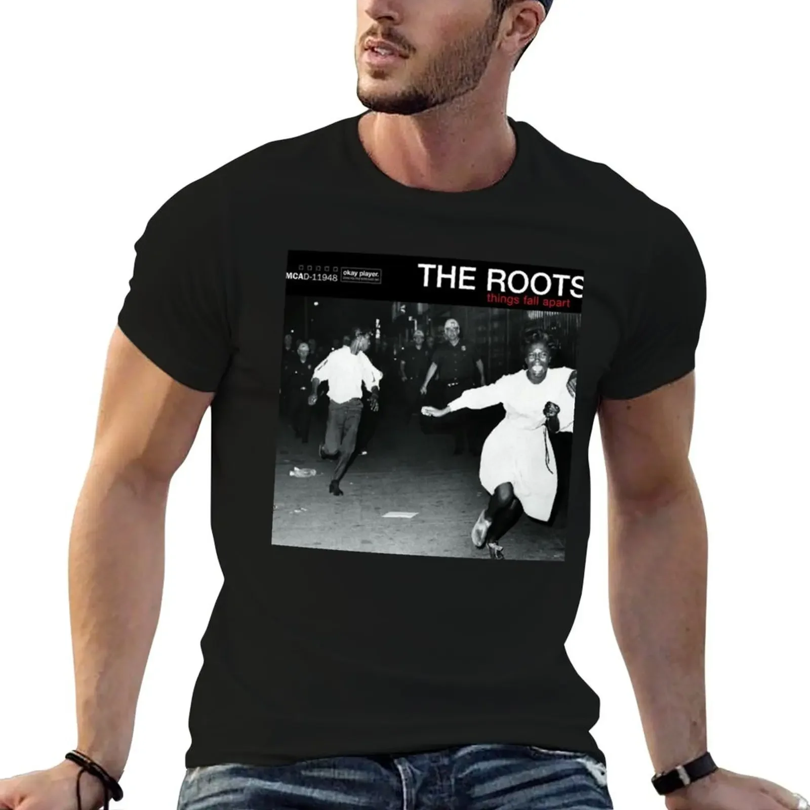 

The roots things fall apart T-Shirt cute clothes graphics tees rapper graphic tees men workout shirt