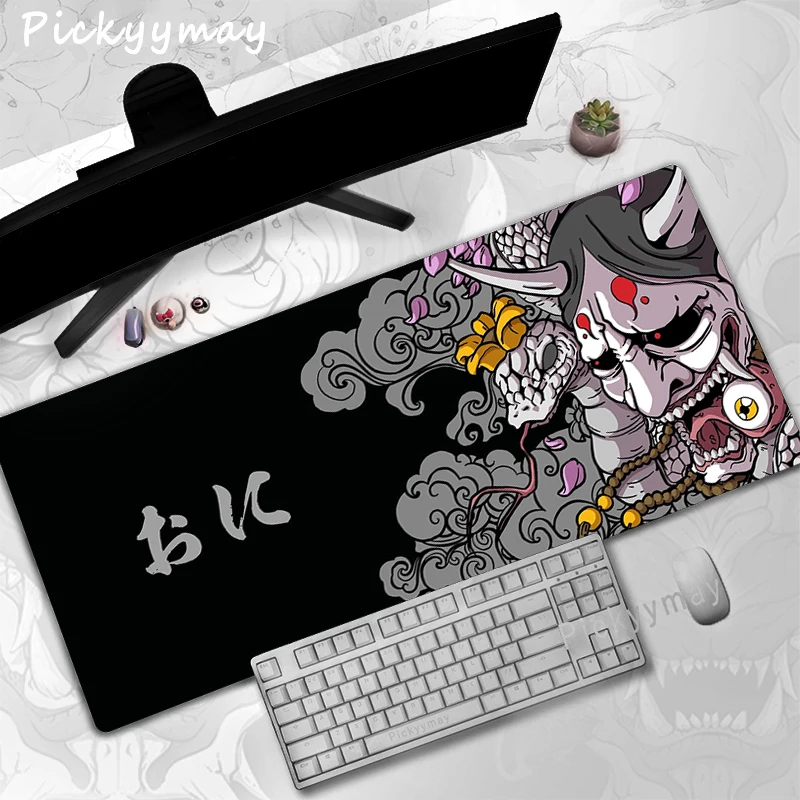 Chinese Style Mousepad HD Printed Computer Gamer Locking Lock Edge Mouse Pad 90x40cm PC Keyboard Desk Mat Art Dragon Mouse Mat