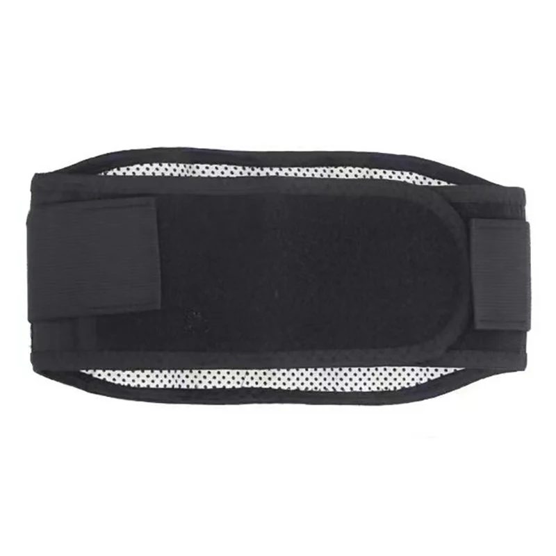 Tourmaline Self-heating Magnetic Therapy Waist Belt Lumbar Support Back Waist Support Brace Double Banded Adjustable