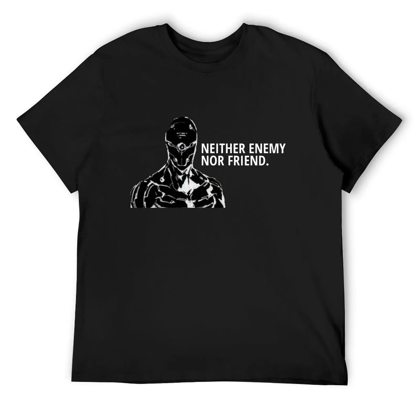 Neither enemy nor friend T-Shirt customs anime figures t shirt for men