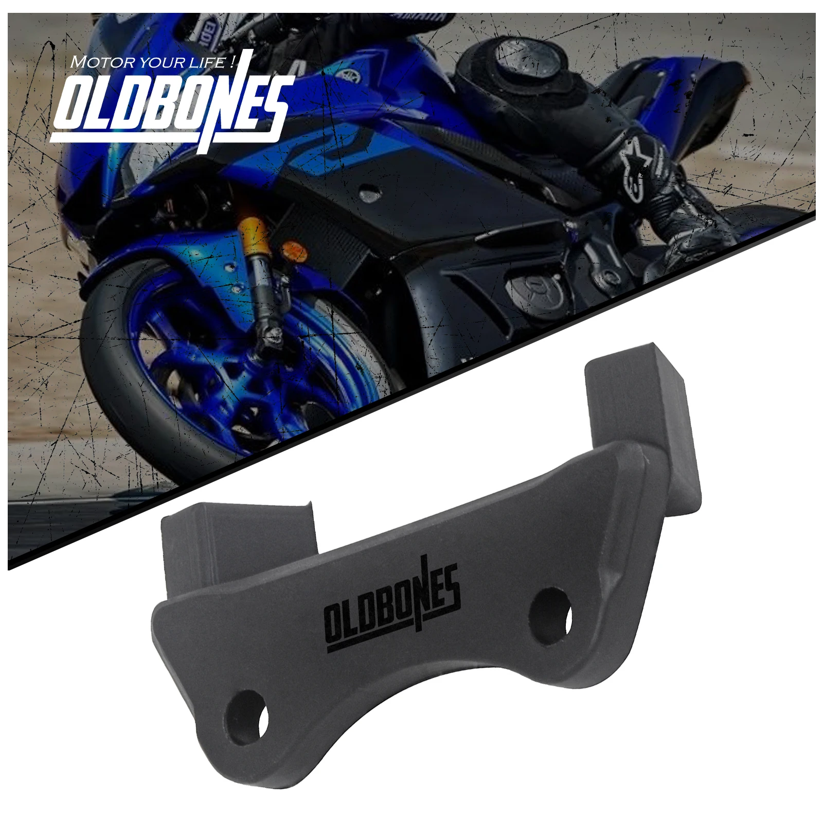 Motorcycle Steering Stopper Racing Steering Limiter Steering Limit Stop For YAMAHA YZF R3 2015 2016 2017 2018 2019 2020-2023