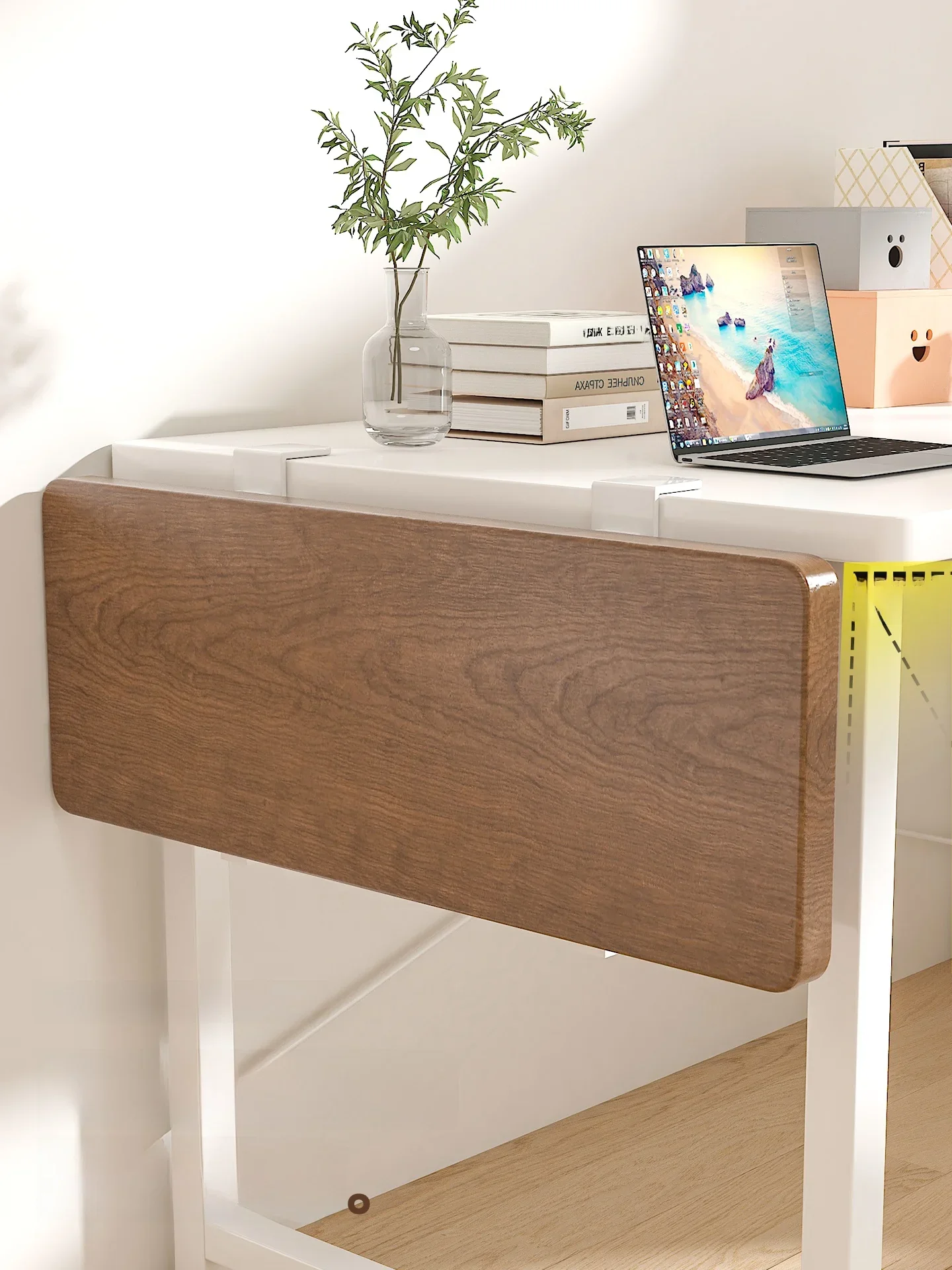 Desktop Extension Board Punch Free Stackable Office Desk Extension Board Book Desk Expander Keyboard Widening Armrest Holder