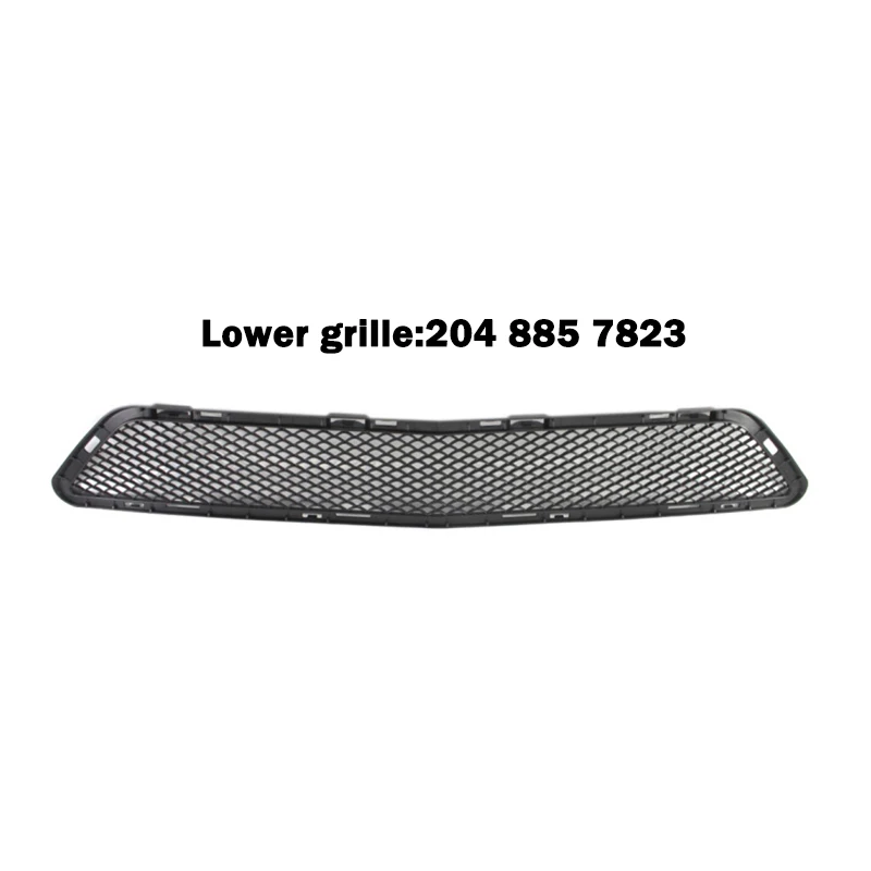 A2048857823 Front Lower Grill Grille Bumper Radiator Air Intake Grid For Mercedes Benz GLK X204 W204 GLK350 GLK250 GLK300