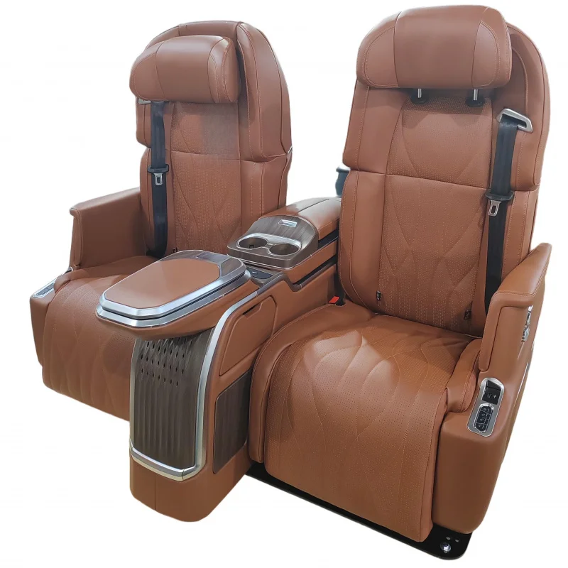 

Best Selling Custom Luxury Comfort Leather Reclining RV MPV Truck Folding Sofa Bed Seats Modified Car Seats Sienna