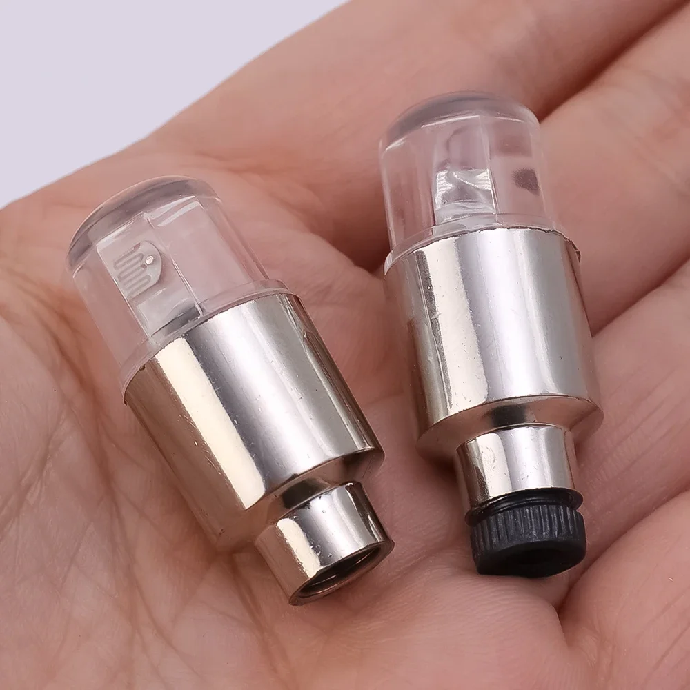 Car Hub Ambient Light Bicycle LED Tire Lights Universal Car Neon Lamp Valve Cover Lights Tire Colorful Flashing Bulb Decor