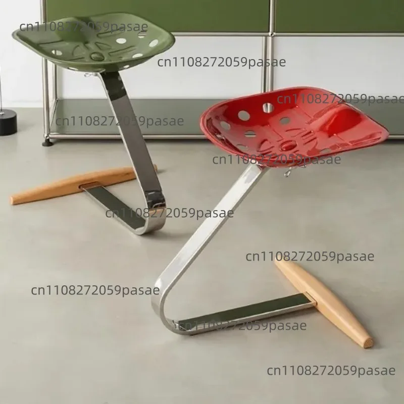 Tractor Chair Creative Designer Stainless Steel Dining Chair
