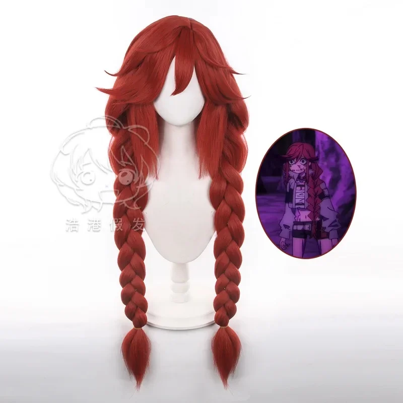 HD2S Gachiakuta Riyo Cosplay Wig, Braid Version Mixed Afro Fluffy Fiber With Realistic Skin Top 4;PV - view 2