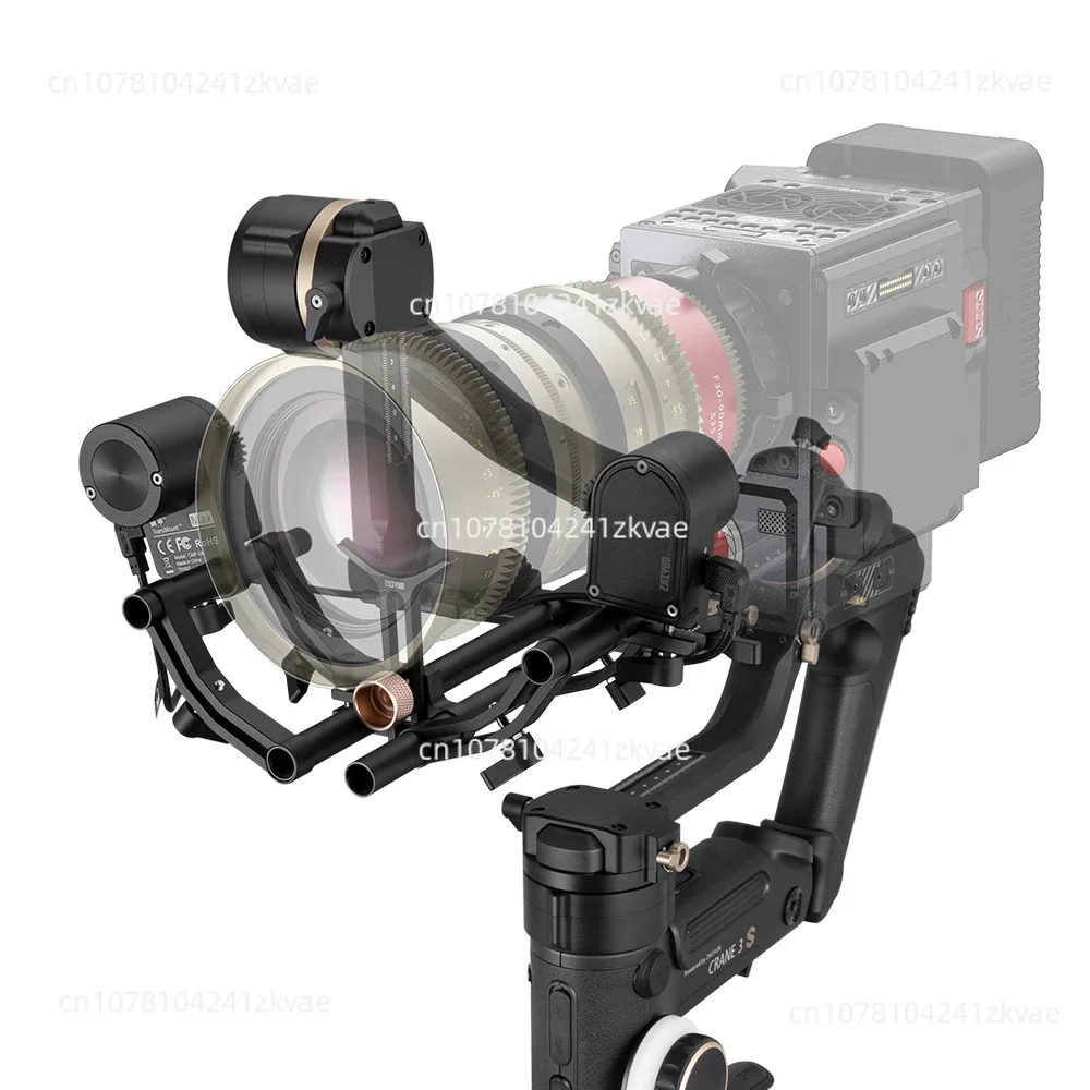 Official Focus and Zoom Combo Kits dual follow focus for zhiyun Crane 3S Crane 3S-E Gimbal Stabilizer accessory