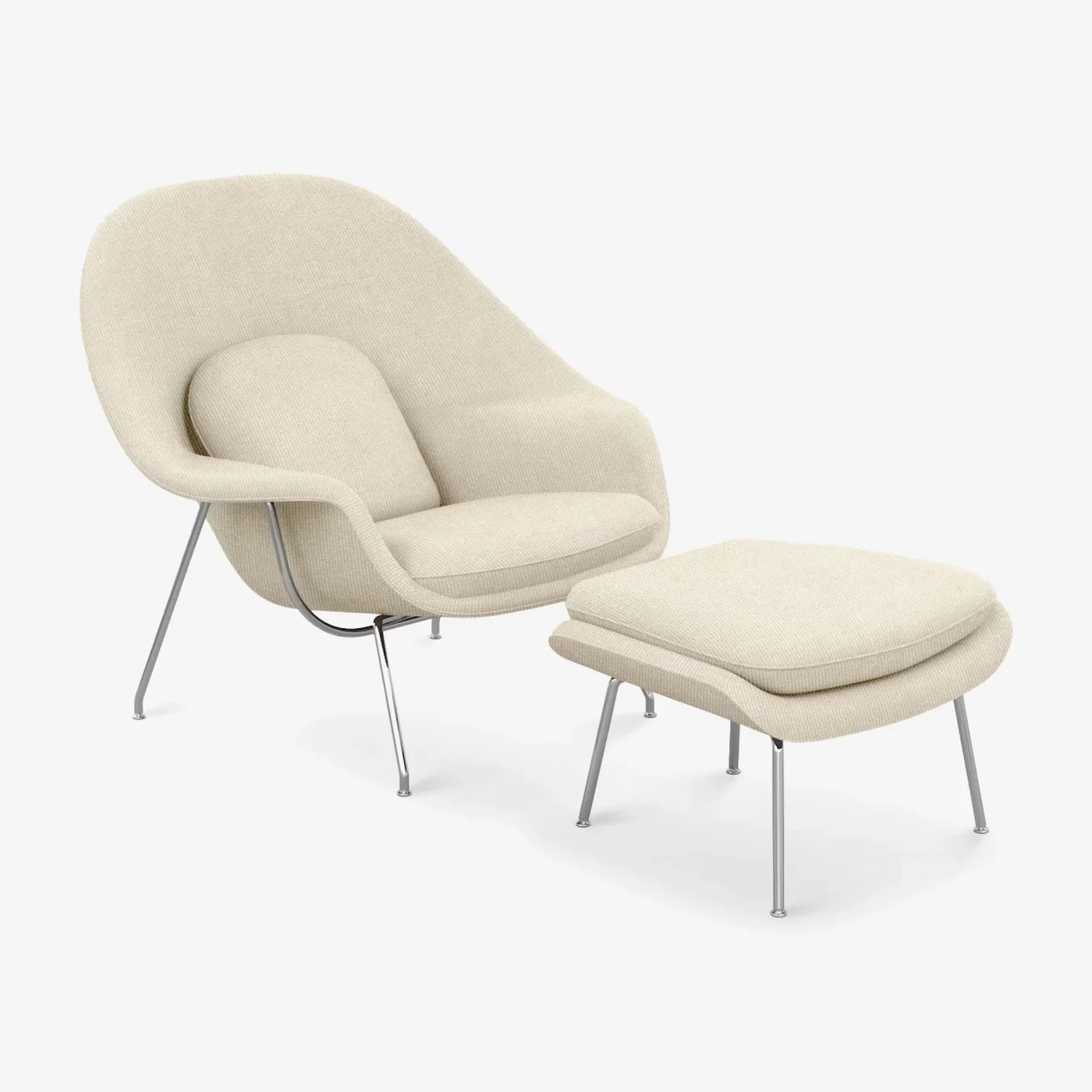 

The Timeless Womb Chair in Teddy Fabric: A Modern Comfort Icon