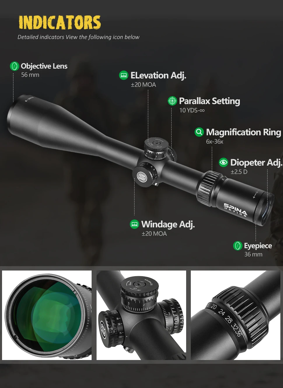 Thumbnail 2 - #78 Latest Weapon Scopes Offers