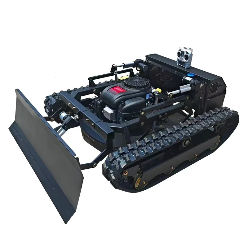 Cheap Sale High Quality Agricultural Self-propelled Remote Control Crawler Weeder Automatic Robot Mower