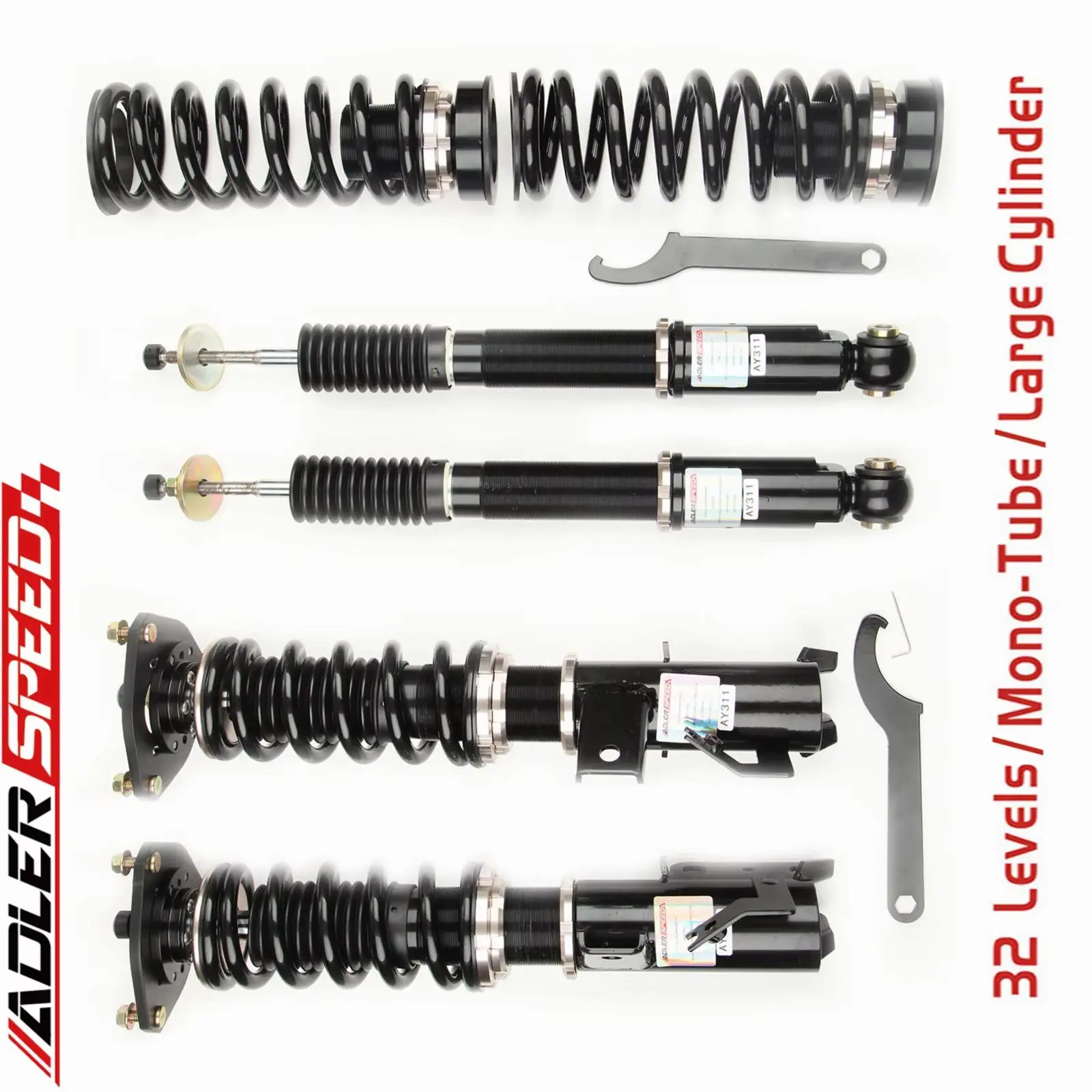 

ADLERSPEED 32 Levels Mono Tube Coilover Suspension For Cadillac CTS RWD 2014-2019