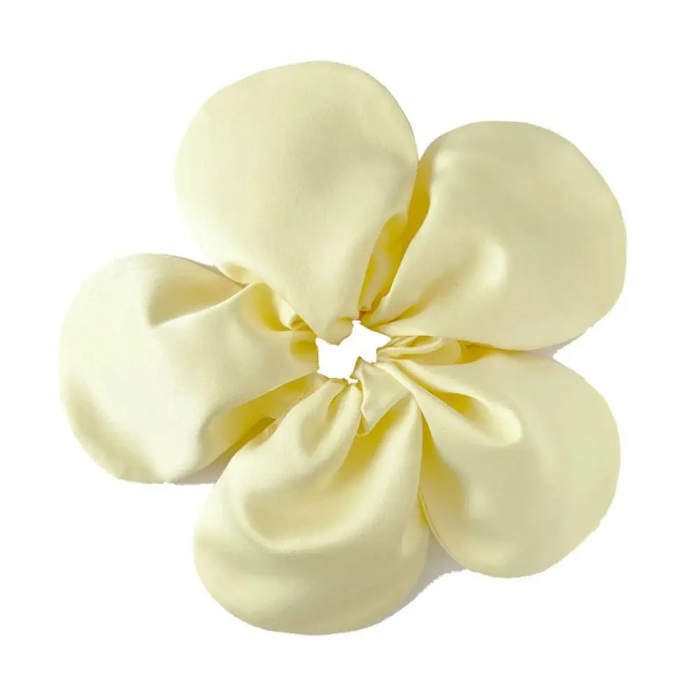 Flower Shape Flower Scrunchies Oversize Korean Style Large Hair Scrunchies Hair Rope Hair Tie Exaggerated Hair Ring party