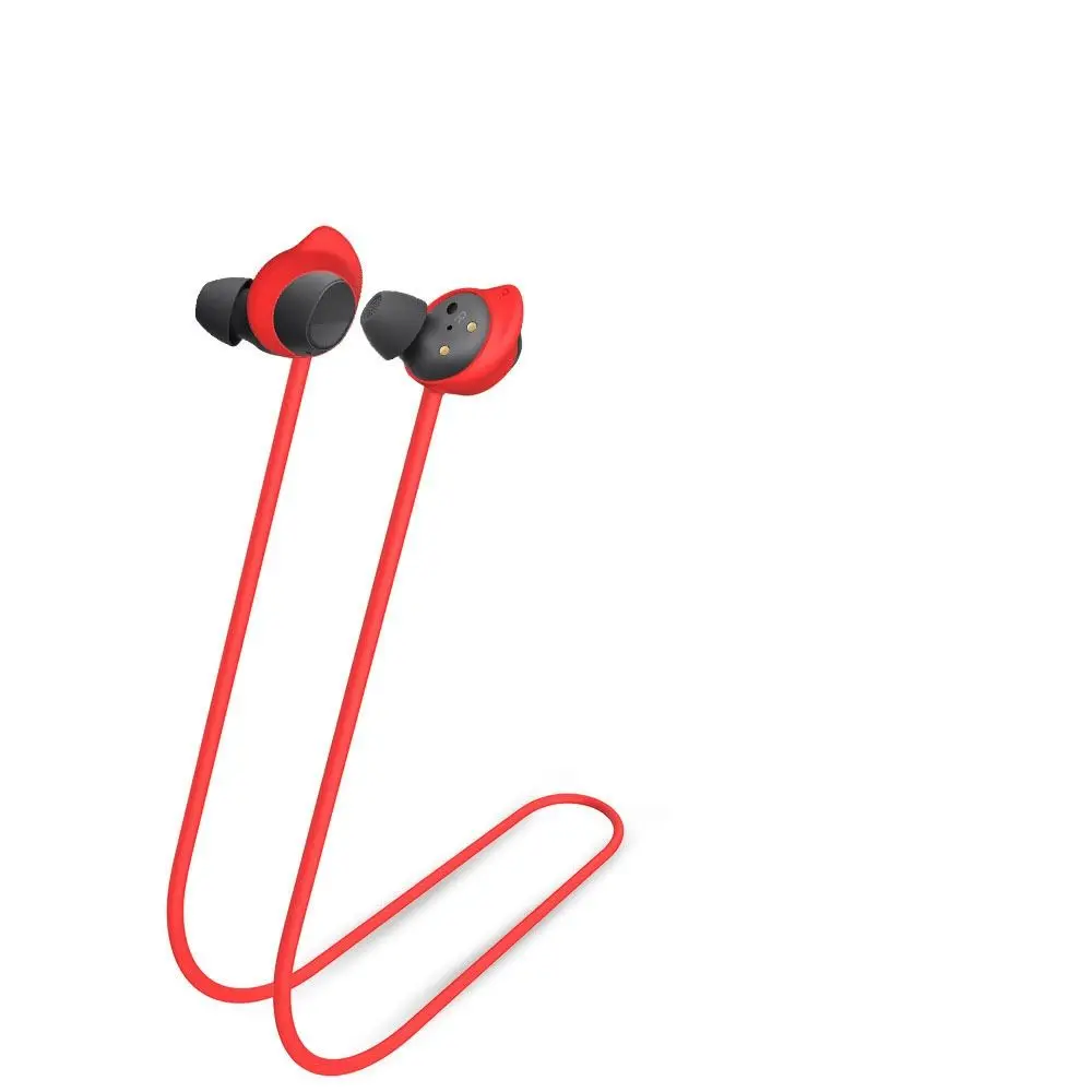 Silicone Rope Anti-Lost Earbuds Strap Neck String Accessories Waterproof Hanging Neck Lanyard for Samsung Galaxy Buds FE