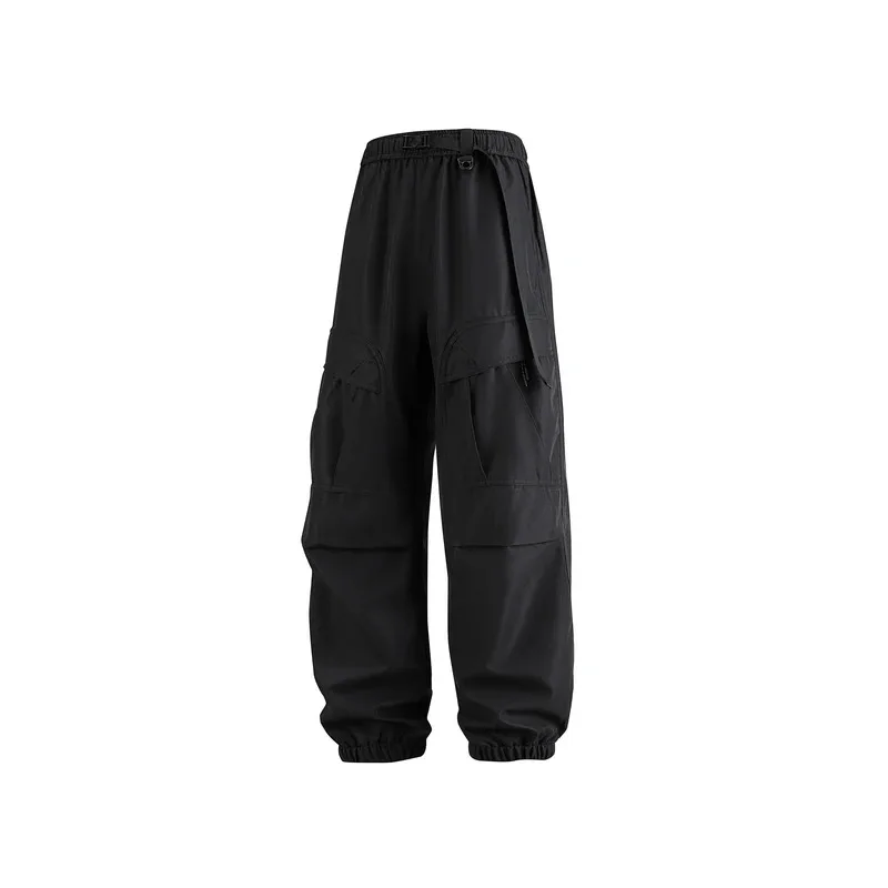 

Новые модные мужские свободные уличные повседневные спортивные облегающие повседневные брюки осени 2025 года.