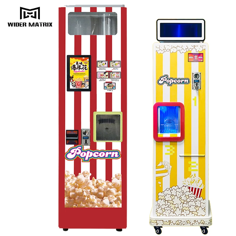 Distributeur automatique de pop-corn en libre-service intelligent, fabriqué en Chine, usine de Guangzhou