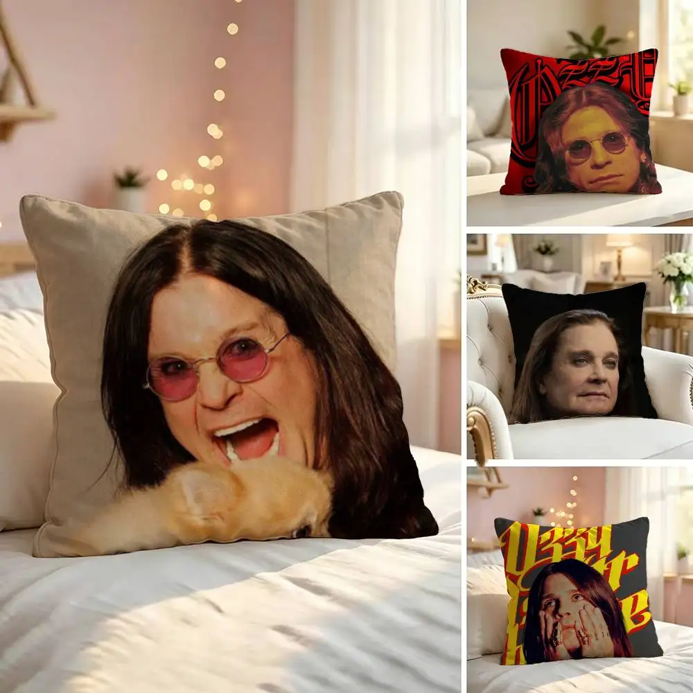 Ozzy Osbourne Pillow Case Sofa Living Room for Bedroom Headboard Backrest Cushion Square Nap Time