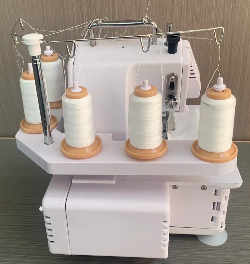New JK5-535 Multi-Function Overlock Machine High-Speed Metal Maquina Overlock Stitch Sewing Machine for Household Use