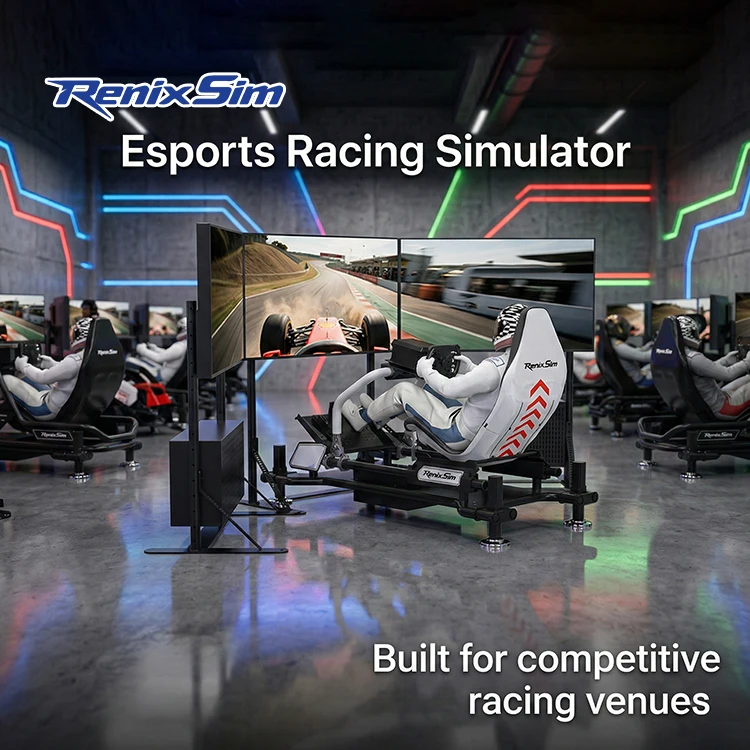 Commercial Motion F1 Moza Simracing Cockpit Arcade Center Full Setup Driving Game Machine Simulator