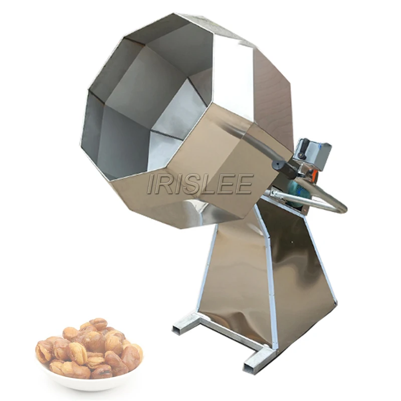 Pet Feed Seasoning Machine/Automatic Food Snack Chips Popcorn Flavoring Machine/Flavour Mixer Octagonal Drum Mixer