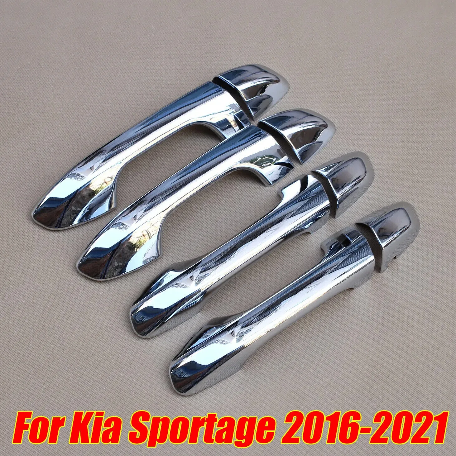 4X Chrome Door Hand… - image