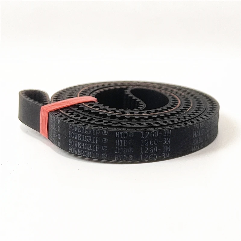 

PowerGrip HTD Toothed Timing Belt 516-3M 519-3M 522-3M 525-3M 528-3M for 3D Printer Sander Motor Generator - Machine Tools