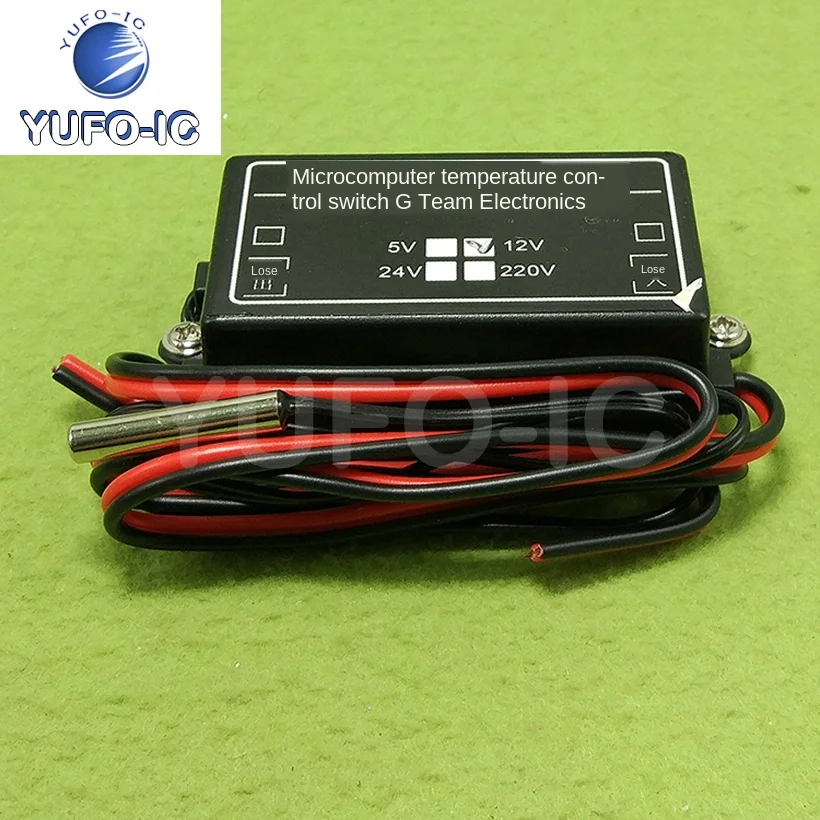 Free Ship 1PCS W1711 Microcomputer Temperature Control Switch High Precision Adjustable Thermostat 12V