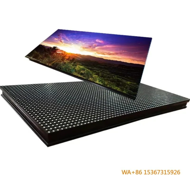 P3.076 Outdoor LED Module SMD1415 Full Color Waterproof 320*160mm Advertising Panel