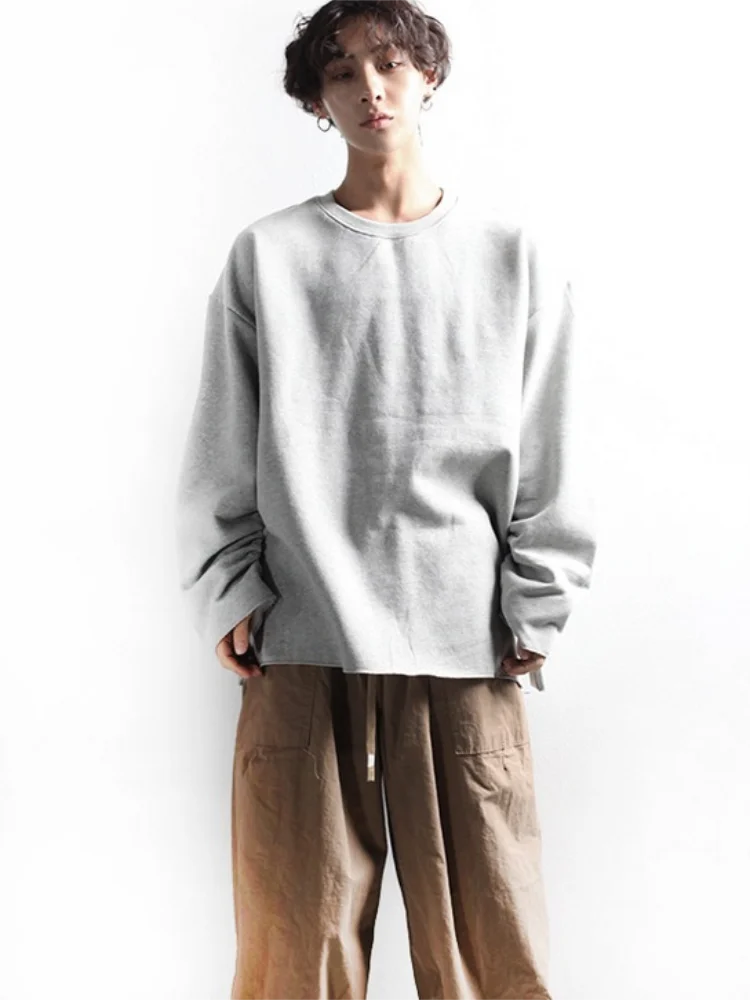 

Men's Hoodie Spring And Autumn New Fashion Casual Sports Classic Simple Round Collar Large Size Hoodie