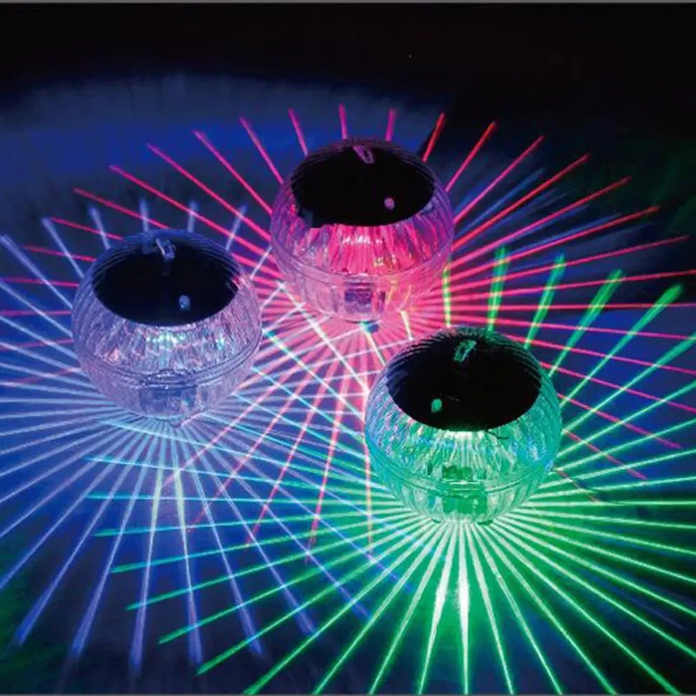 Solar Floating Pool Lights Floating Lights Garden Decoration Pool Lights Landscape Color Changing Lawn Lights